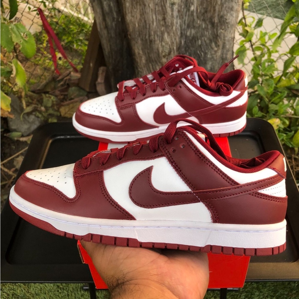 Nike Dunk Low “Team Red” Size 9.5 Men’s - Picture 4 of 8
